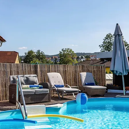 Efzeglueck Mit Pool Apartamento Homberg (Schwalm-Eder)